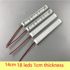 2-Pack SMD5730 LED Bar Tube 3W 5W 9cm 12cm DC 12V Warm White Cool White RGB Dimmable