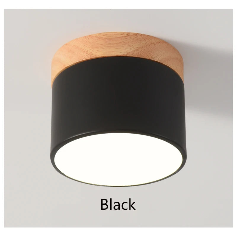 Dimmable Surface-Mounted LED Downlight 5W-15W CRI 85+ 95-110lm/W AC 110-220V 7-Color Options