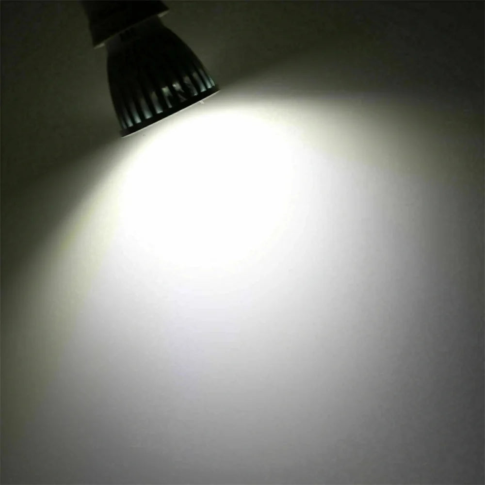 Dimmable LED Spotlight 9W 12W 15W E26 E14 GU10 MR16 B22 CRI 80+ 120° AC 85-265V