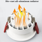Dimmable Anti-Glare COB LED Recessed Downlight 9W 12W 15W 18W 20W 24W Epistar 85-265V