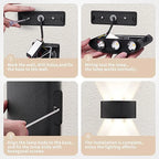Modern LED Wall Sconce Up Down 6 Sizes Black White 3000K 6500K Waterproof AC 85-265V