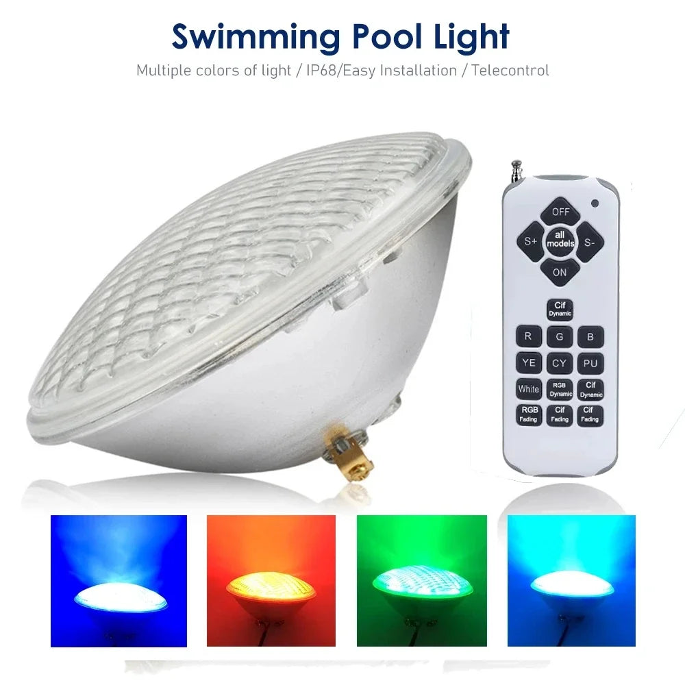 PAR56 LED Pool Light 12V Waterproof IP68