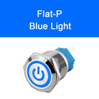 IP65 LED Metal Push Button Switch 12mm 16mm 19mm 22mm 1-3A Momentary Latching 3-220V 5 Colors