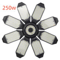 Deformable LED High Bay Bulb 80W 100W 200W 250W E26 E27 E39 E40 B22 360° 130lm/W 6000K