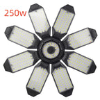 Deformable LED High Bay Bulb 80W 100W 200W 250W E26 E27 E39 E40 B22 360° 130lm/W 6000K