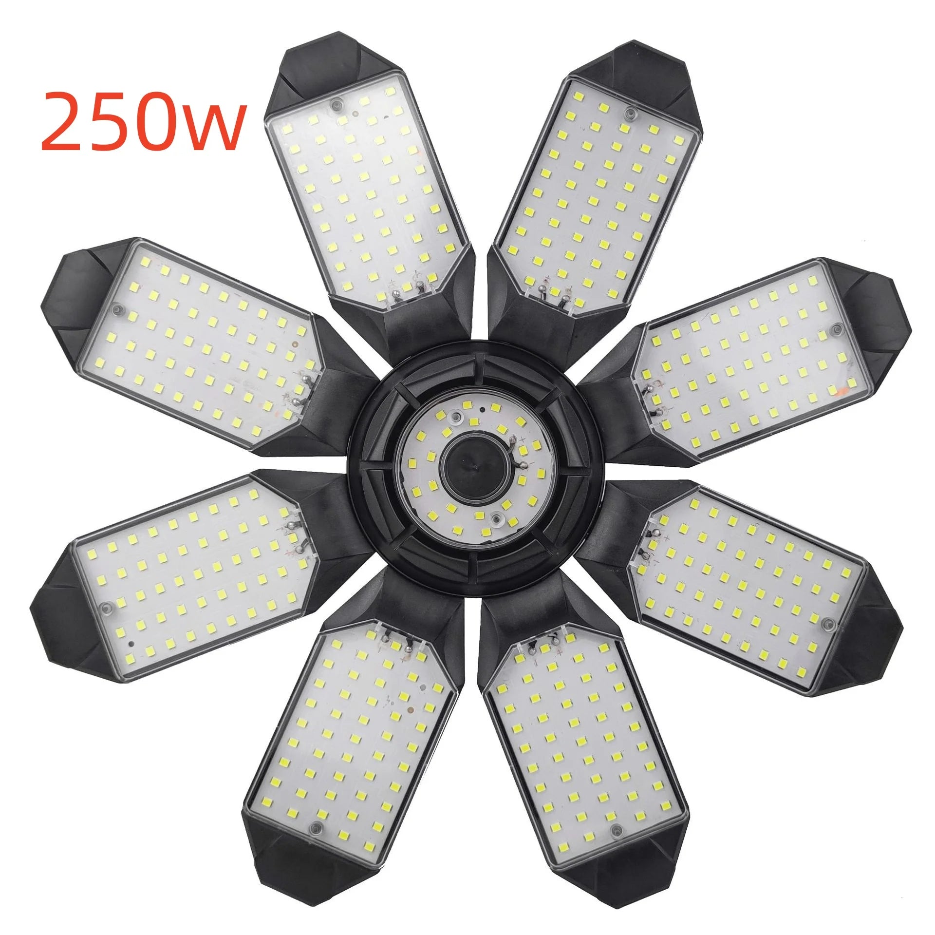 Deformable LED High Bay Bulb 80W 100W 200W 250W E26 E27 E39 E40 B22 360° 130lm/W 6000K
