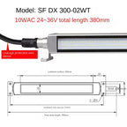IP67 Explosion-Proof LED Machine Tool Work Light 6W-20W 720lm 360° Rotation DC 24V AC 110-250V