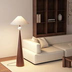 Zen Wabi Sabi Floor Lamp Japanese Chinese Iron Fabric Shade Dimmable AC 90-260V 16-20W