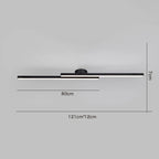 Modern LED Ceiling Light 3-Color Switch Remote Dimmable Black White Gold AC 90-260V
