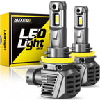 H8 H9 H11 H16 9005 HB3 9012 HIR2 LED Headlight 22000lm 120W Canbus 6500K DC 9-30V 2-Pack