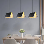 Modern Book Style LED Pendant Light E26 Single Head Iron PC Cord Pendant AC 110-240V Dining Room Kitchen Island Bedroom 5 Colors