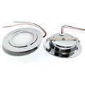 IP65 RGBW LED Mini Recessed Spotlight 3W DC 12V 24V PWM Dimmable 120 Degree CRI 80 D72 x H14mm 55mm Cutout 304 Stainless Steel Cabinet Bathroom