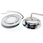 IP65 RGBW LED Mini Recessed Spotlight 3W DC 12V 24V PWM Dimmable 120 Degree CRI 80 D72 x H14mm 55mm Cutout 304 Stainless Steel Cabinet Bathroom