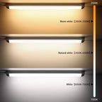 T5 T8 LED Tube 15W 25W 50cm SMD2835 CRI 80+ Warm Neutral Cool White 85-265V