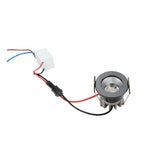 5-Pack 3W Mini COB LED Recessed Downlight 30° 280-350lm D40mm AC 85-265V Black White Driver
