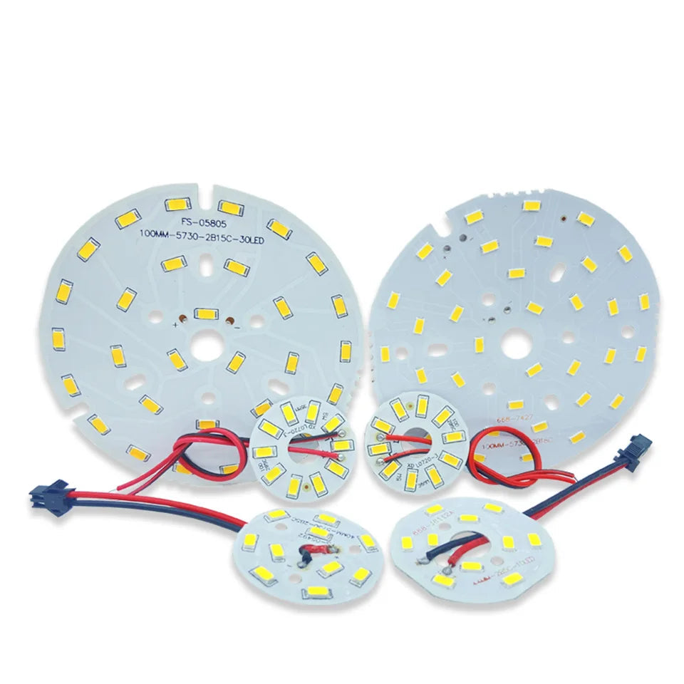 SMD5730 Round LED Lamp Board 2W-70W DIY Downlight Ceiling Light Bulb Panel Spotlight