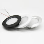 3W Mini LED Recessed Spotlight D68mm 55mm Cutout 120° CRI 80 IP52 DC 12-24V Aluminum