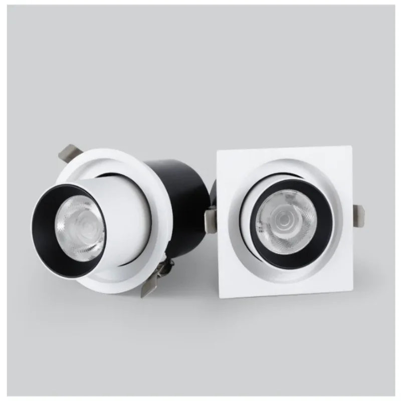 10W 12W 15W 20W 25W 30W Recessed Rotating and Folding LED Downlights OSRAM Chip COB Ceiling Lamps Spot LightS 110V-240V For Home