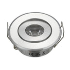 10-Pack 3W Mini LED Downlight AC 85-265V White Black Silver Gold Driver Included
