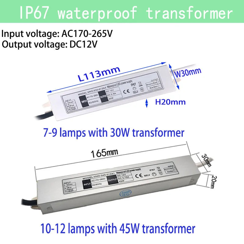 IP65 RGBW LED Mini Recessed Downlight 3W DC 12V 280lm 120 Degree Dimmable 304 Stainless Steel D72 x H14mm 55mm Cutout Driver and Dimmer Included