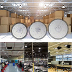 UFO LED High Bay Light 100W 150W 200W 300W SMD2835 IP65 6000-6500K AC 85-265V Warehouse