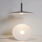Modern Nordic Round LED Pendant Light Aluminum White Black Gray Yellow AC 85-265V