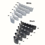 Modern LED Wall Sconce Up Down 6 Sizes Black White 3000K 6500K Waterproof AC 85-265V