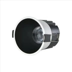 COB LED Recessed Downlight 3W 5W 7W 9W 10W 12W 15W 18W CRI 95 110-130 lm/W 15 24 or 36 Degree Dimmable Die Cast Aluminum AC 100-265V Warm White Natural White Cool White