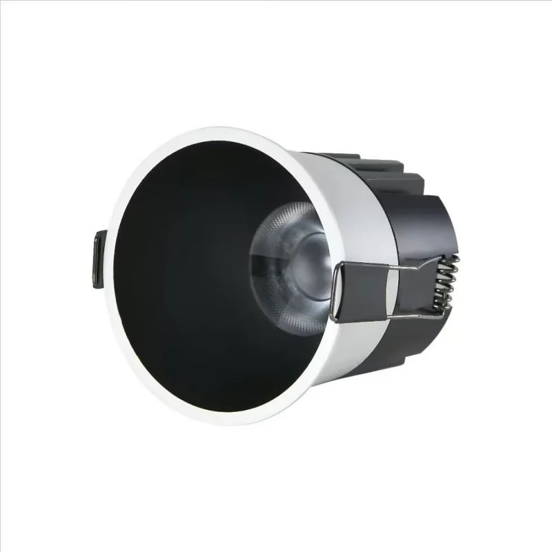 COB LED Recessed Downlight 3W 5W 7W 9W 10W 12W 15W 18W CRI 95 110-130 lm/W 15 24 or 36 Degree Dimmable Die Cast Aluminum AC 100-265V Warm White Natural White Cool White