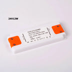 Ultra-Slim LED Driver Transformer 6W 12W 15W 20W 30W 50W 60W AC 110-240V to DC 12V 24V
