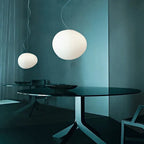 Irregular Glass Ball Pendant Light 4 Sizes E27 G9 Milky 3-CCT AC 110-240V Adjustable Cord