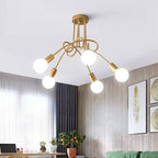 Modern Minimalist Branch Chandelier E26 E27 Iron AC 110-240V Hotel Restaurant Living Room