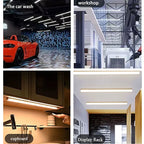 T5 LED Tube Light 10W 440mm 575mm 240° Cool White AC 121-240V Ceiling Kitchen Garage