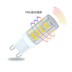 G9 LED Corn Bulb 5W 400lm CRI 90+ 360° AC 110-240V Warm Neutral Cool White Flicker-Free