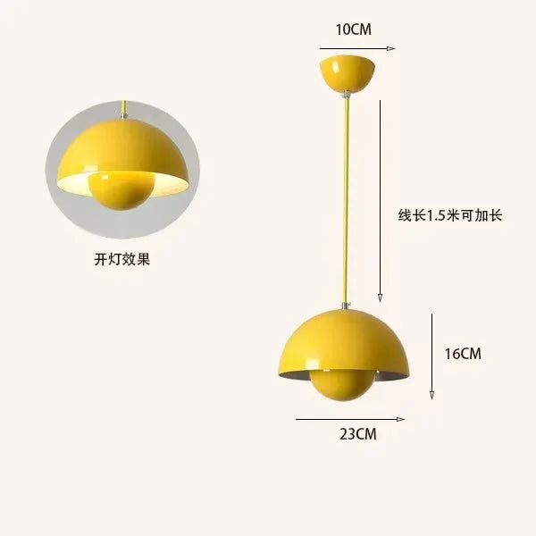 Modern E27 Metal Pendant Hanging Ceiling Light