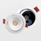 Dimmable Anti-Glare COB LED Recessed Downlight 5W 7W 10W 12W 15W 20W Bridgelux CRI 90+