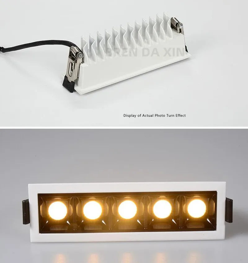 Adjustable Beam COB LED Recessed Ceiling Light