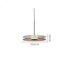 Nordic Minimalist Iron Glass Pendant Light D20 D28 D38cm Matte Black Warm Cool White AC 85-265V