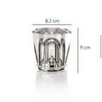 Diamond Crystal LED Night Light Rechargeable Atmosphere Table Lamp Bedroom Bedside Bar Restaurant 0.5W