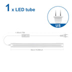 50cm LED Tube Light T5 15W T8 25W SMD2835 CRI 80 Warm Neutral Cool White AC 85-265V