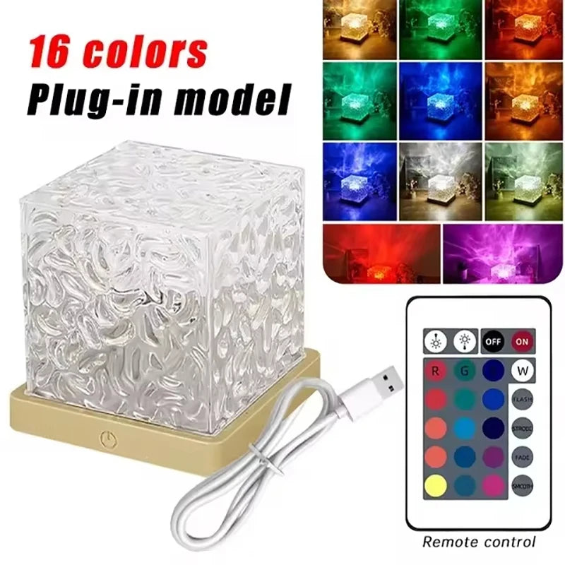 USB Rechargeable Touch Dimming LED Night Light Moon Star Acrylic Metal 3 Color Temperatures Stepless Dimming Bedroom Bedside