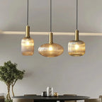 Nordic Glass LED Pendant Light E26 Single Head Cord Pendant Metal AC 90-260V Kitchen Island Bedroom Restaurant Cafe Hotel