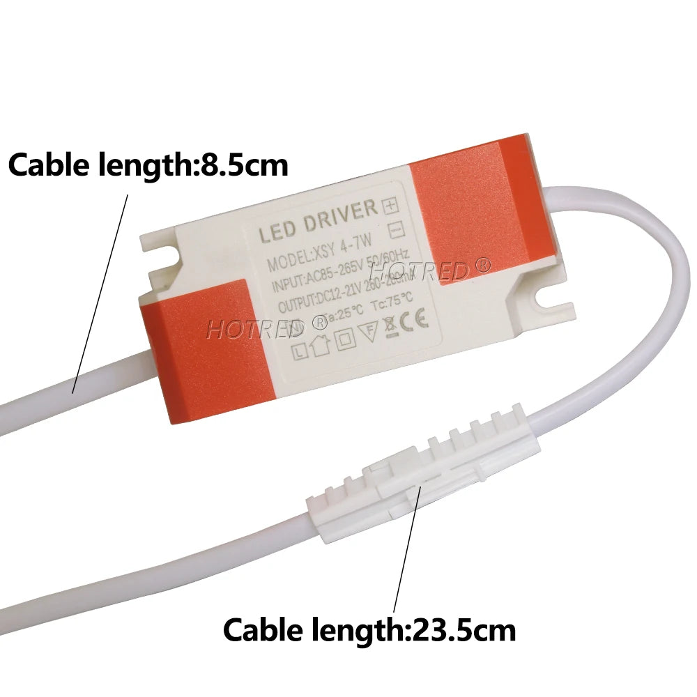 Constant Current LED Driver 3-5W 4-7W 8-12W 300mA 280mA AC 85-265V DC 8-43V Transformer