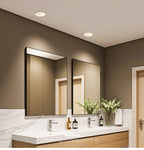 Dimmable LED Recessed Downlight 9W 12W 15W 18W 21W 120° 110lm/W AC 85-265V 3-Color