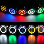 IP65 LED Stainless Steel Push Button Switch 12mm 16mm 19mm 22mm 3A Momentary Latching 3-220V