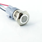 IP65 Waterproof Metal Push Button Switch 12mm 16mm 19mm 22mm 1 to 3A LED Brass Nickel Chrome Momentary or Latching 3V to 220V NO NC