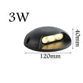 IP68 LED Underground Buried Light 2W 3W 4W 6W 8W 100° 100lm/W AC 85-265V DC 12V Garden Path