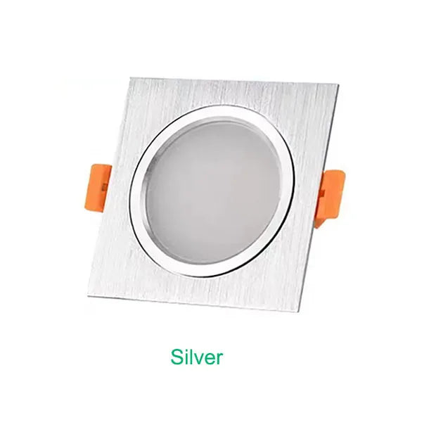 Dimmable Square LED Recessed Downlight 3W 5W 7W 9W 12W 15W CRI 85+ 120° AC 110-220V