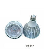 COB LED PAR Spotlight Bulb 15W 20W 25W 30W 50W E26 CRI 90 90 lm/W 24 or 36 Degree AC 85-265V Warm White Natural White Cool White White Black