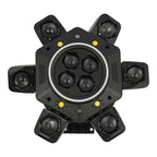 120W RGBW Stage Light 25CH DMX512 CREE Laser Strobe Sound 540° Rotation AC 95-245V US Plug